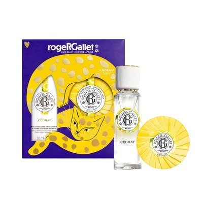 Roger&Gallet香橼礼盒2件:香氛30ml+香皂100g