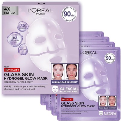 欧莱雅 Revitalift Filler Glass Skin 水凝胶面膜