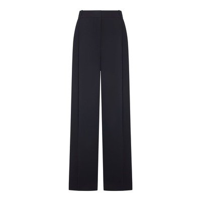 Toteme BLACK WIDE LEG PANTS