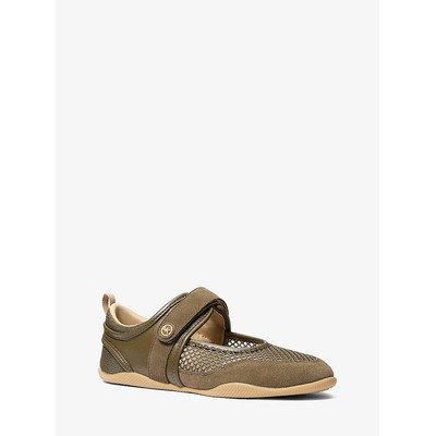 Michael Kors Kyler针织一脚蹬运动鞋·LODEN