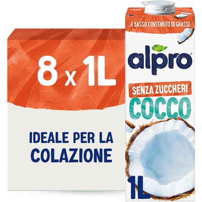 Alpro 无糖椰子饮 1L×8盒