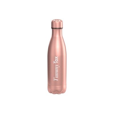 玫瑰金保温水瓶500ml