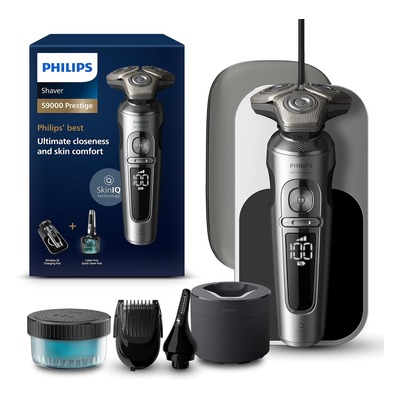 飞利浦 Philips 9000 Prestige 干湿两用电动剃须刀 SP9885/35