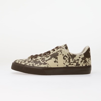 Veja Campo Leather 女款 棕米印花