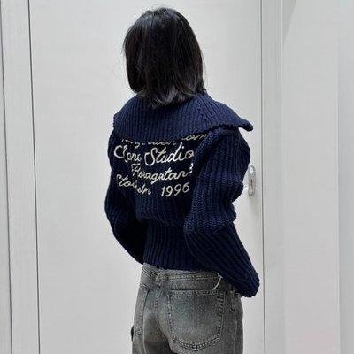 Acne Studios圆领羊毛毛衣