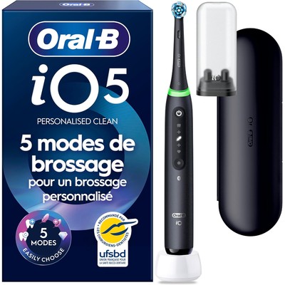 Oral-B iO 5 电动牙刷（含 1 个替换刷头）
