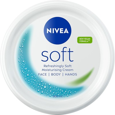 妮维雅 NIVEA Soft Moisturising for 护手霜 500ml