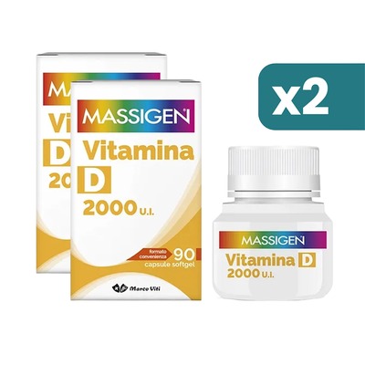 Massigen维D3软胶囊2×90粒