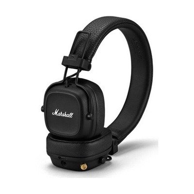 Marshall Major IV黑色蓝牙头戴耳机