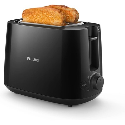 Philips 飞利浦 Daily Collection 多士炉 2片 830W 黑色
