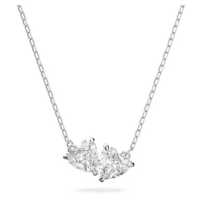 Swarovski Mesmera白色爱心项链(1件)