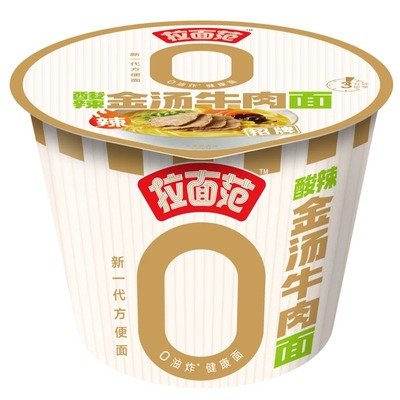 拉面范酸辣牛肉面128g