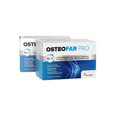 OsteoFar Pro 双瓶装60粒×2/53.9g×2