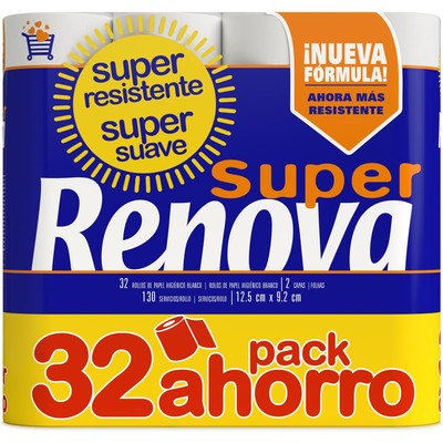 RENOVA Super White 超白双层柔软卫生纸(32卷)