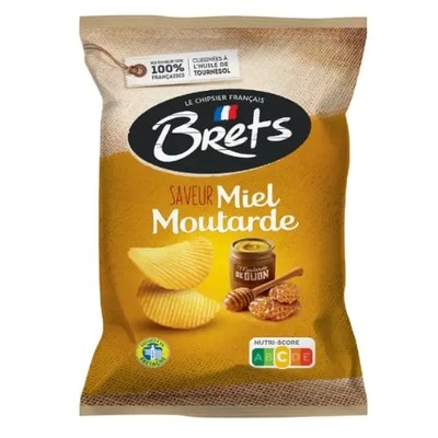 Bret's 蜂蜜芥末味薯片 125g
