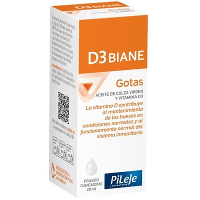 PiLeJe D3 Biane 维生素 D3 滴剂 20ml