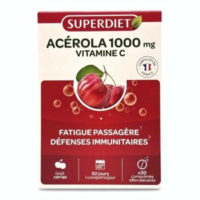 Superdiet 针叶樱桃维C泡腾片 30片