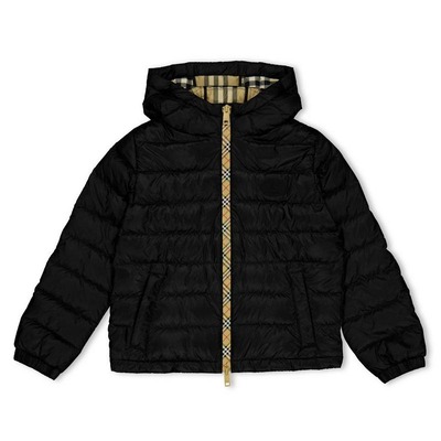 Burberry 大童款连帽羽绒服