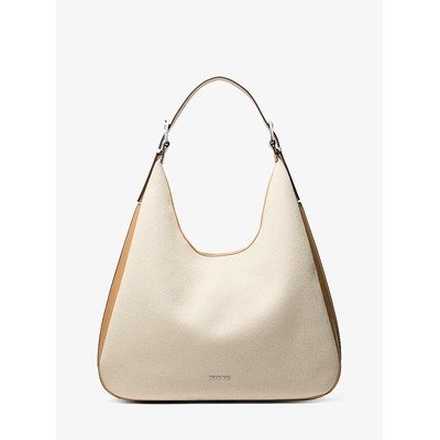 Michael Kors Nolita双色帆布大肩包