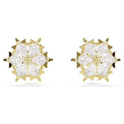 Swarovski Magic白色雪花耳钉(1对)