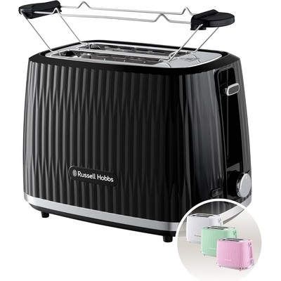 领豪 Russell Hobbs Eden 双槽烤面包机 800W 黑色