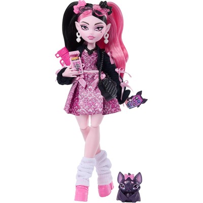 Monster High 精灵高中 Draculaura 德古拉娃娃 附蝙蝠