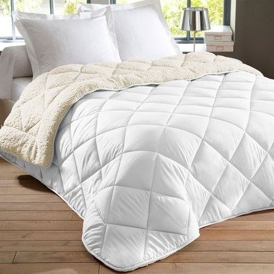 Sampur白色双面Sherpa被200×200cm·1条
