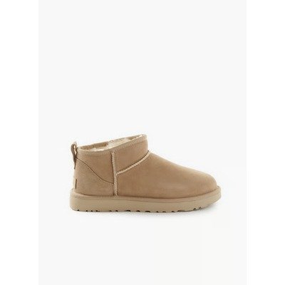 UGG Classic Ultra Mini米色超短靴