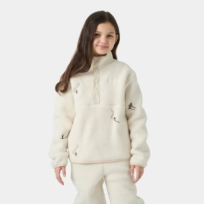 Helly Hansen童款Frosty Pile抓绒卫衣·CREAM EMB