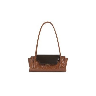 Marni Trunk 单肩包 棕色ZP312|23×16×11cm
