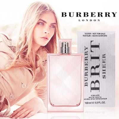 Burberry Brit Sheer粉红恋歌 EDT淡香水 100ml