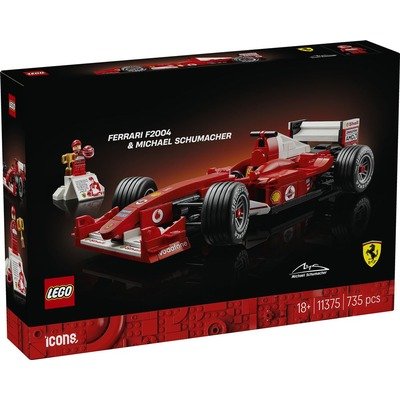 LEGO Icons 法拉利F2004赛车 11375
