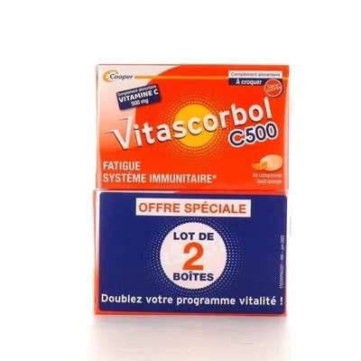 Vitascorbol维生素C 500mg 2×24片