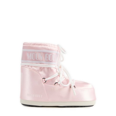 MOON BOOT MB ICON LOW PEARLY 棉混纺踝靴 粉色