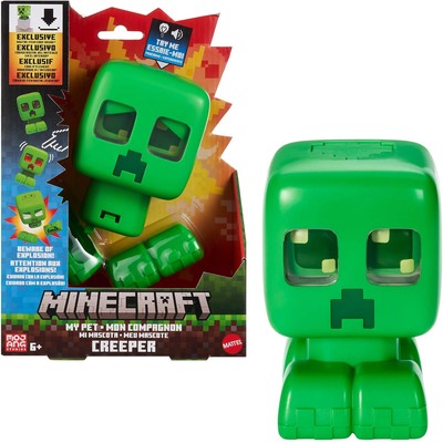 Mattel 美泰 Minecraft 我的世界 互动苦力怕玩偶 14cm