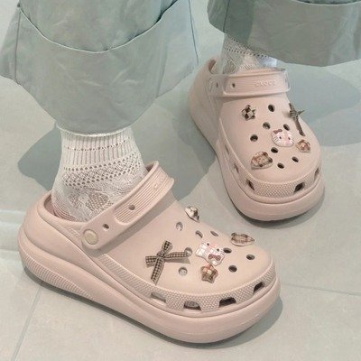 泡芙洞洞鞋 Crocs Crush Clog(6UR)