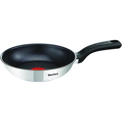 Tefal 特福 Comfort Max 不锈钢不粘煎锅 20cm（Thermo-Spot 热点指示）
