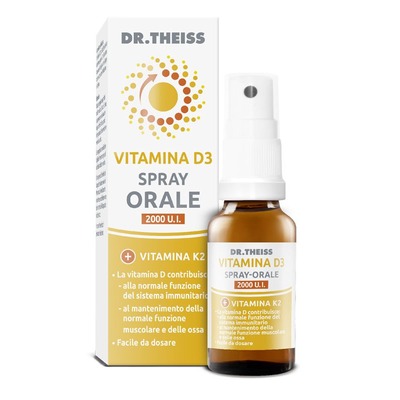 Dr. Theiss维D3＋K2口喷，20ml