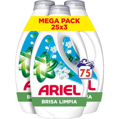 碧浪 Ariel 洗衣液 Brisa Limpia 3瓶共75次