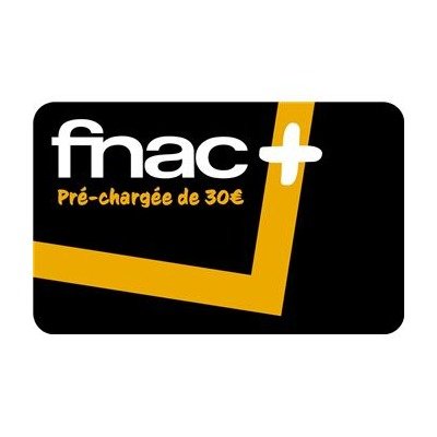 Fnac+三年会员兑换券+30€会员消费金
