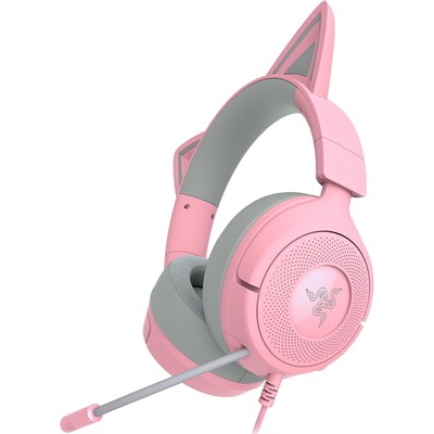 雷蛇 Razer Kraken Kitty V3 X 猫耳游戏耳机 有线