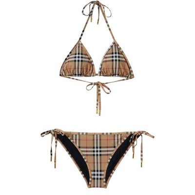 Burberry 印花比基尼套装
