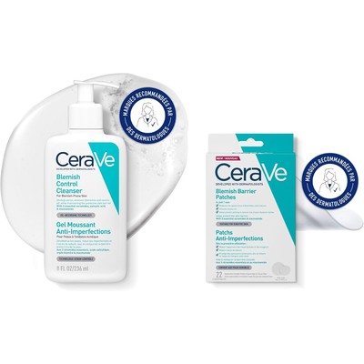 适乐肤 CeraVe 痘肌护理组合(洁面啫喱 236ml 等)