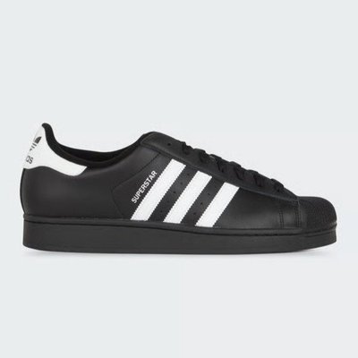 Adidas Superstar II黑色运动鞋