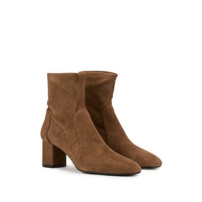 Stuart Weitzman麂皮Lucie短靴