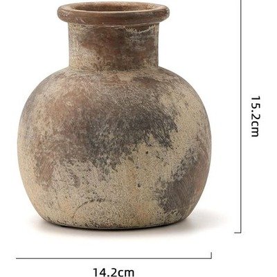 CSPARKV复古陶瓷花瓶 高15.2cm