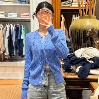 Polo Ralph Lauren 羊毛编织针织开衫｜1件