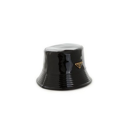 Prada 漆皮皮革渔夫帽