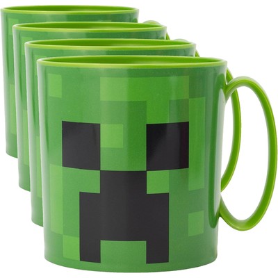 Minecraft 我的世界 苦力怕水杯 390ml 4个装