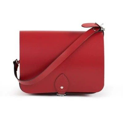 Gweniss Riley Saddle Bag - Scarlet Red